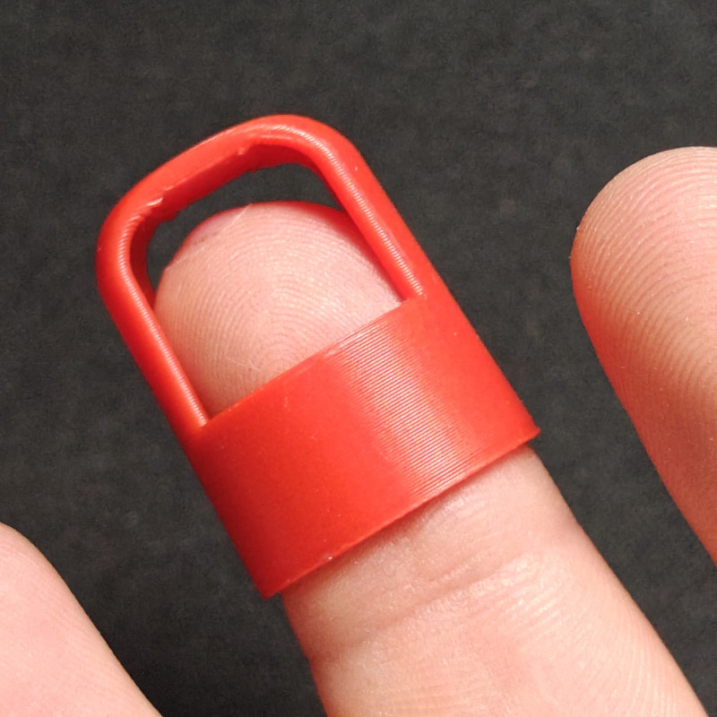 Parmak Ucu Koruyucu - 3D Baskılı Tıbbi Destek Aparatı