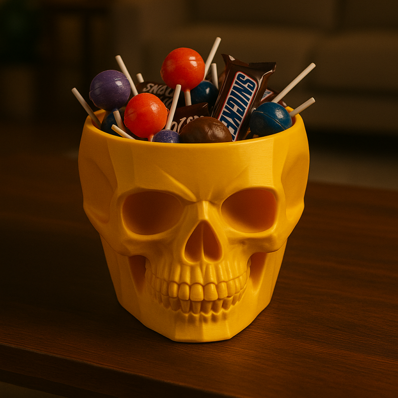 Sevimli Kedi Hayalet Küpe Çıngırağı - 3D Baskı Moda Aksesuarı