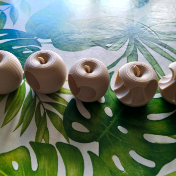 Eğitici Fare Elma 3D Baskı Modeli - Öğrenme ve Oyun Seti