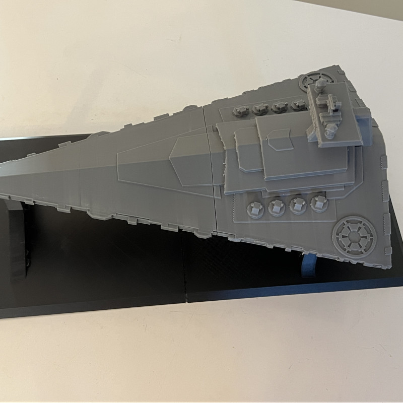 Star Wars Star Destroyer 3D Baskı Heykel - PLA Model