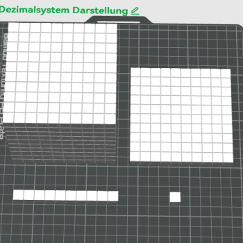 Çocuklar İçin Onluk Sistem Öğrenme Küpleri - 3D Baskı Matematik Eğitim Seti