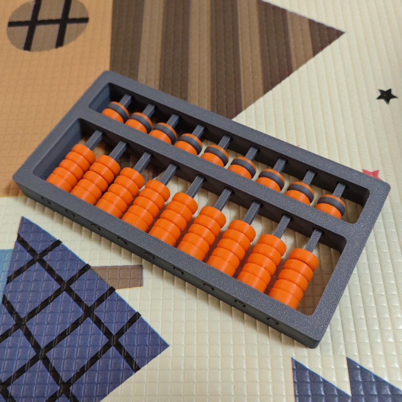 Antik Çin Abaküsü - Eğitici 3D Baskı Matematik Aracı