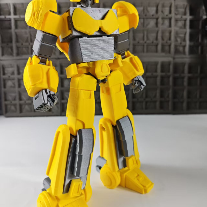 Transformers Bumblebee Origin Hareketli 3D Model - Robotik Hobi