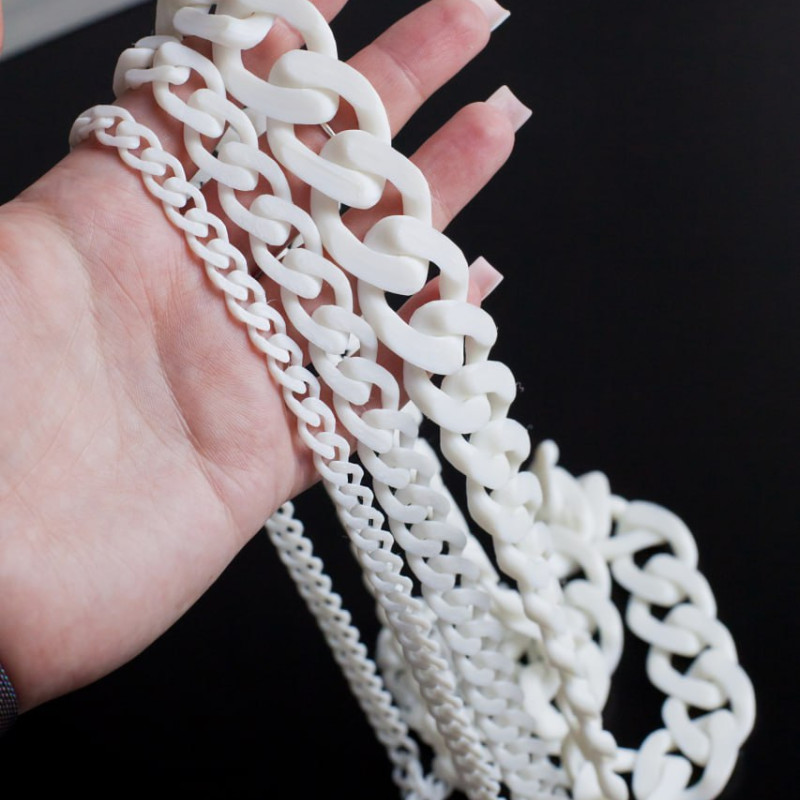 Küba Zincirli Kolye - 3D Baskı Modelleri S/M/L Boy Seçenekleri