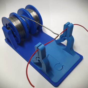 Kaynak Teli Tutucu - Pratik Klipsli 3D Baskılı Araç