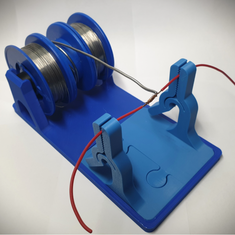 Kaynak Teli Tutucu - Pratik Klipsli 3D Baskılı Araç