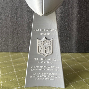 Özelleştirilebilir Super Bowl Kupası - 3D Baskı Spor Ödülü