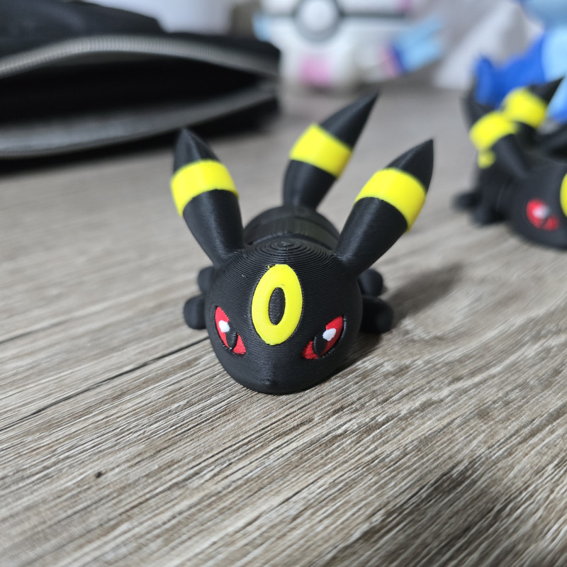 Flexi Umbreon 3D Baskılı Aksesuar ve Anahtarlık - Pokémon Koleksiyon