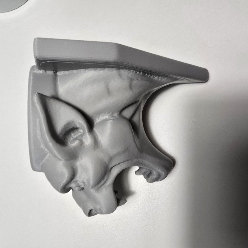 Gotik Gargül Mumluk - Katedral Tasarımı 3D Baskı Dekor