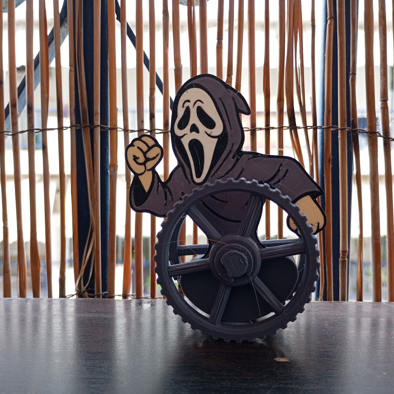 Halloween Film Karakterleri Denge Oyuncakları Seti - 3D Baskı