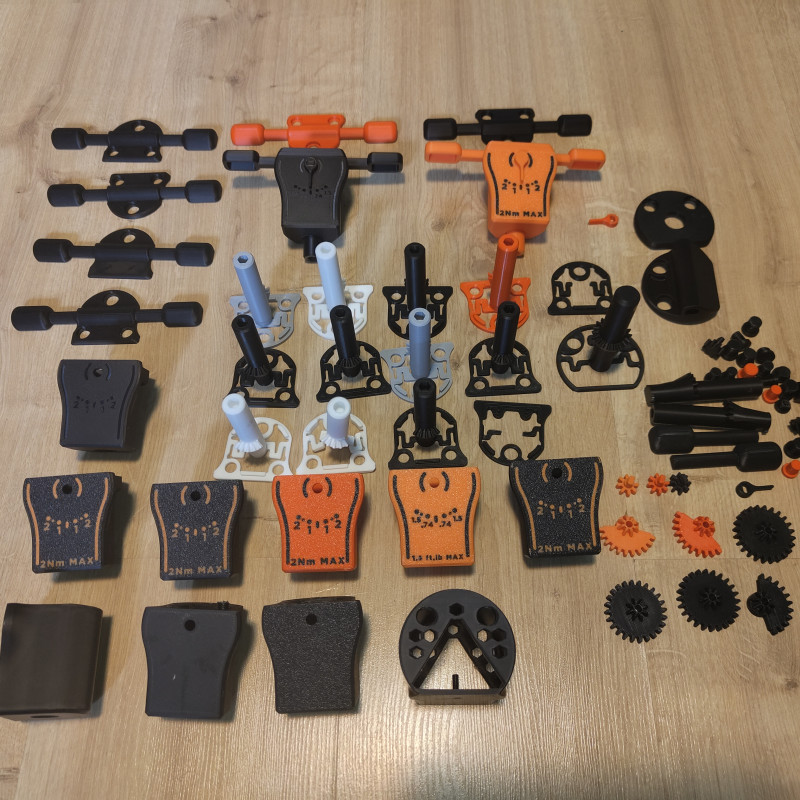 3D Baskı Tork Ölçer - Dijital Göstergeli El Aleti