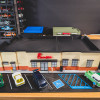 Chick-fil-A 1:64 Ölçekli 3D Baskı Diorama Seti - Mini Restoran Modeli
