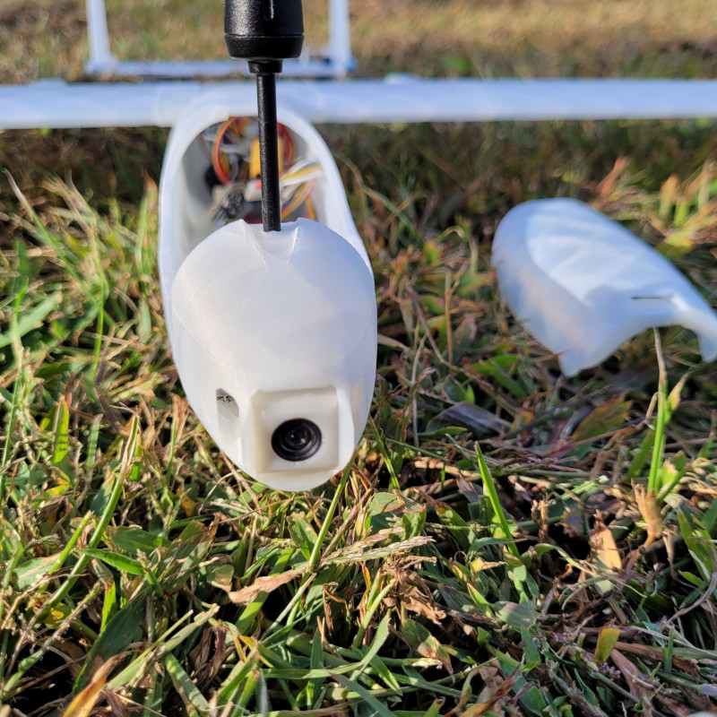 Mikro FPV Kanatlı Drone - Eyas 600mm RC Model Uçak