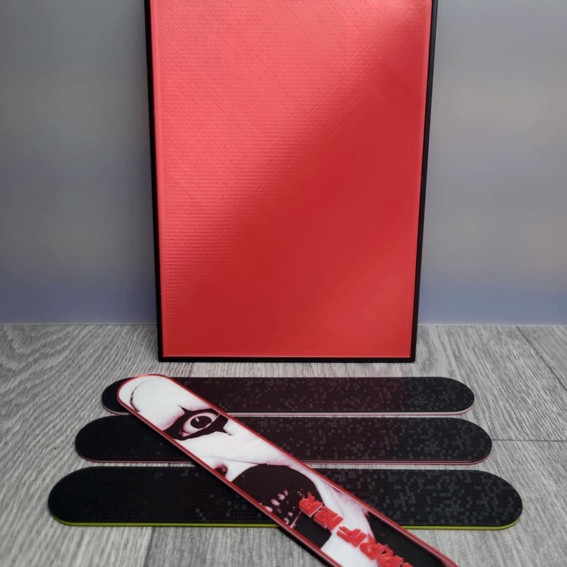 Korku Temalı 3D Baskılı Kitap Ayracı Seti - 4 Farklı Tasarım