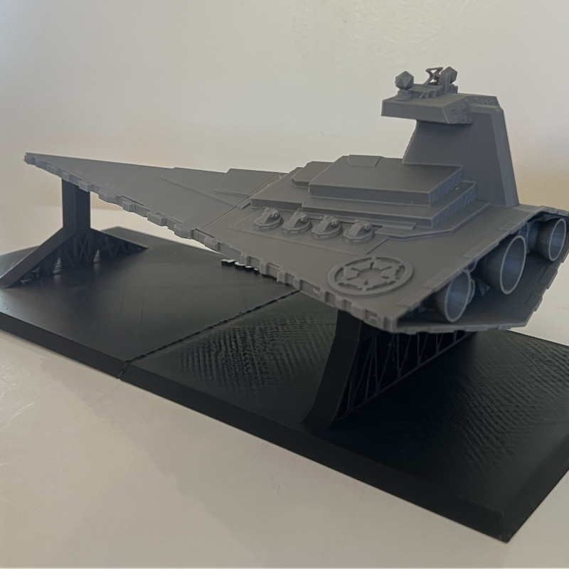 Star Wars Star Destroyer 3D Baskı Heykel - PLA Model