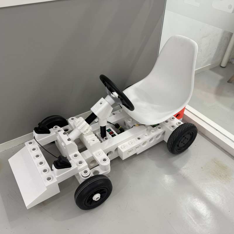 Dev Blok 3D Baskılı Go-Kart - Kolay Montaj, Hobi ve DIY