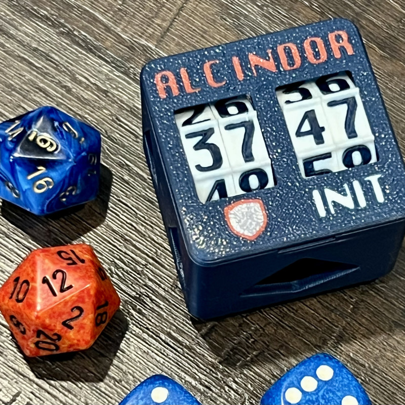 Modüler D&D Karakter Tablosu - 3D Baskılı RPG Takipçi