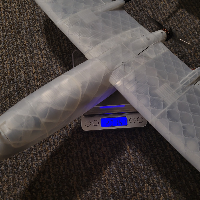 Mikro FPV Kanatlı Drone - Eyas 600mm RC Model Uçak