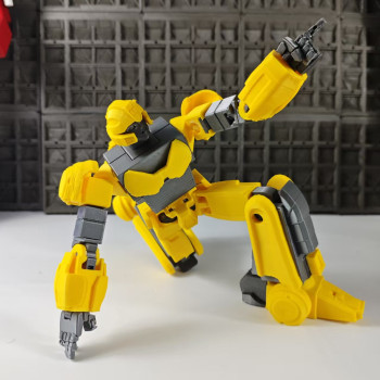 Transformers Bumblebee Origin Hareketli 3D Model - Robotik Hobi