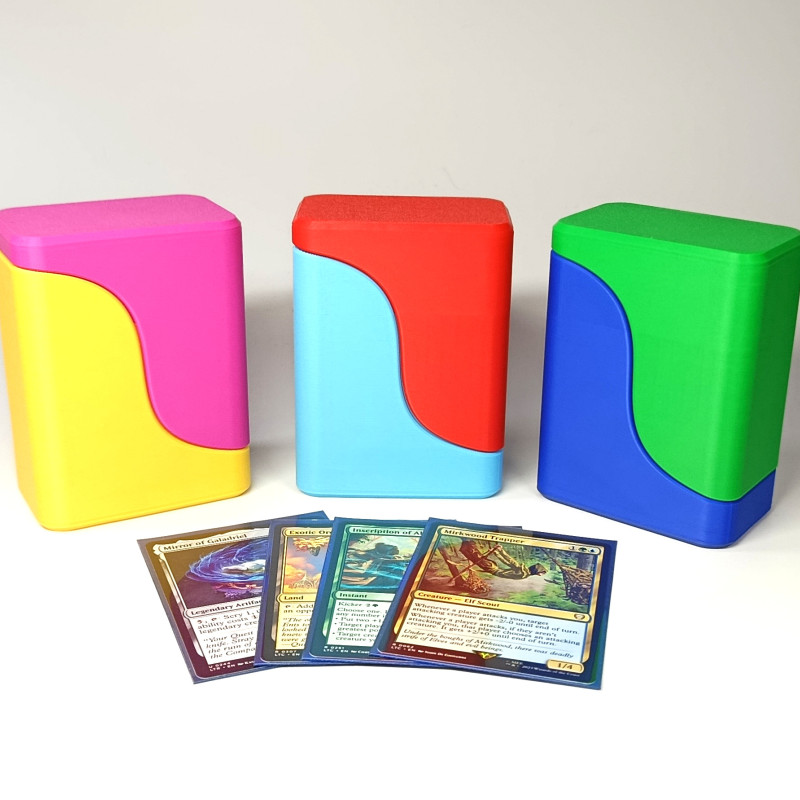 Sigma TCG Kart Kutusu - 3D Baskı Magic Pokemon Deck Box