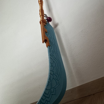 KPOP Demon Hunters Mira Uzun Kılıç - Yetişkin Cosplay Silahı