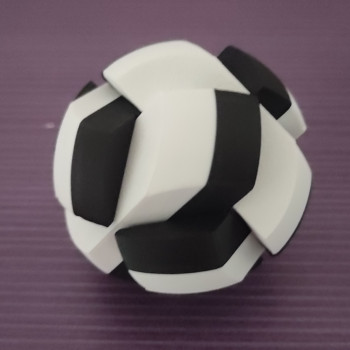 3D Küre Puzzle - Zeka Geliştirici 6 Parça Oyuncağı