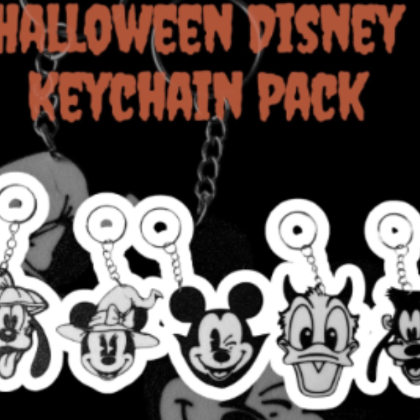 Cadılar Bayramı Disney Anahtarlık Seti - 3D Baskılı Özel Tasarım Cadılar Bayramı Disney Anahtarlık Seti - 3D Baskılı Özel Tasarım