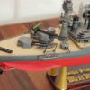 USS West Virginia 3D Baskılı Gemi Modeli - Tarihi Savaş Gemisi