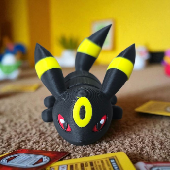 Flexi Umbreon 3D Baskılı Aksesuar ve Anahtarlık - Pokémon Koleksiyon