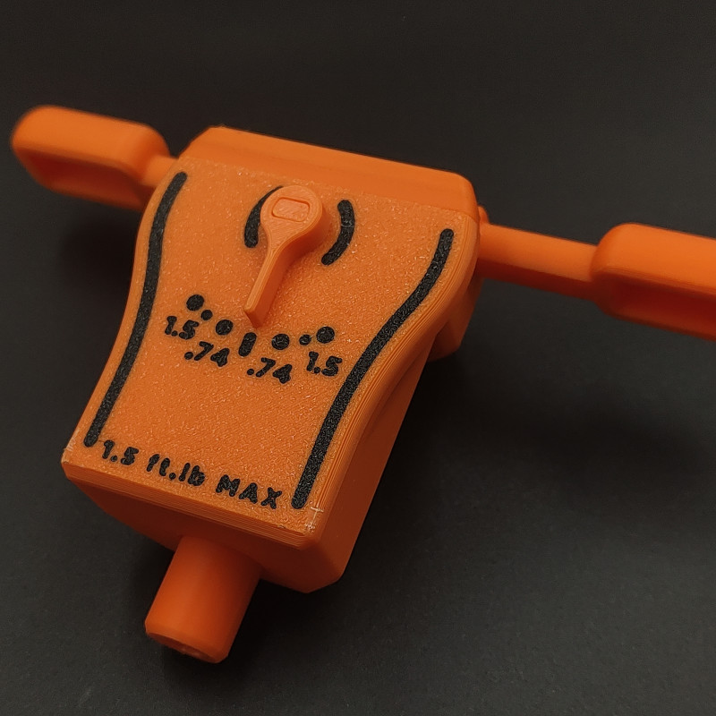 3D Baskı Tork Ölçer - Dijital Göstergeli El Aleti