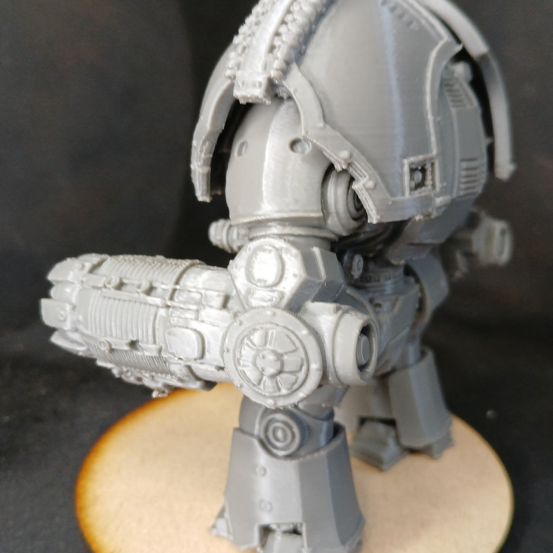 Sevimli Uzay Karakteri 3D Baskı Minyatür - Chunnky Space Dude