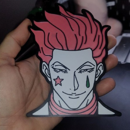 Hisoka Skadis Dekoratif Figür - Hunter x Hunter 3D Baskı