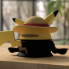Pikachu Monkey D. Luffy Pokeball 3D Baskılı Koleksiyon Parçası