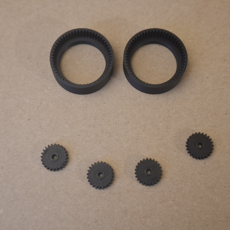 Vintage Formula CyberBrick RC Araba - 3D Baskı Hobi Seti