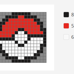 Pokemon Pokeball Pixel Puzzle 3D Baskılı Oyun ve Dekor
