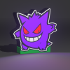 Gengar Pokemon Işık Kutusu - 3D Baskı Dekoratif Aydınlatma