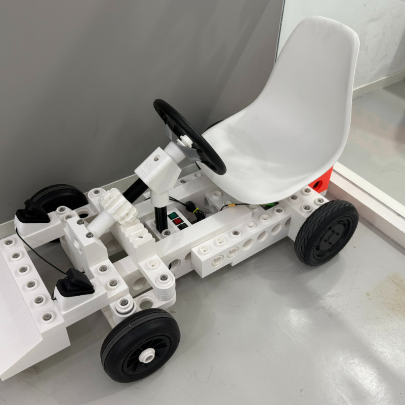 Dev Blok 3D Baskılı Go-Kart - Kolay Montaj, Hobi ve DIY