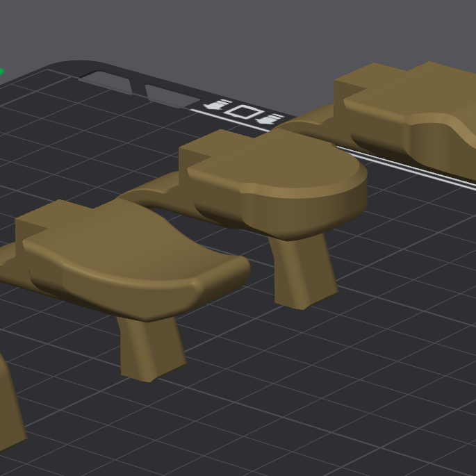 RXM Plastik Kattan Tutamak Modülü - 3D Baskı Oyuncak Aksesuarı