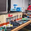 Chick-fil-A 1:64 Ölçekli 3D Baskı Diorama Seti - Mini Restoran Modeli