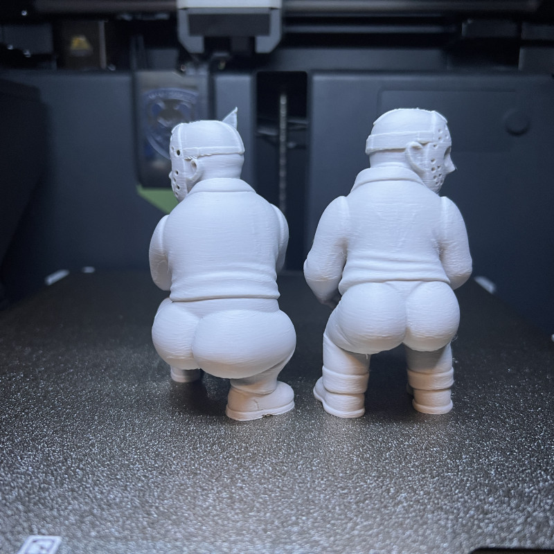 Twerk Yapan Jason 3D Baskılı Korku Figürü - Cadılar Bayramı Dekoru