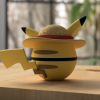 Pikachu Monkey D. Luffy Pokeball 3D Baskılı Koleksiyon Parçası