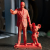 Walt Disney ve Mickey Mouse 3D Baskı Heykel - Özel Koleksiyon