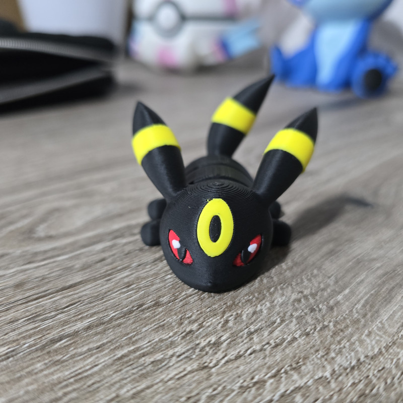Flexi Umbreon 3D Baskılı Aksesuar ve Anahtarlık - Pokémon Koleksiyon