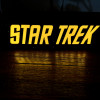 Star Trek Orijinal Seri Logo LED Işık - 3D Baskı Dekoratif Aydınlatma