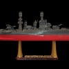 USS West Virginia 3D Baskılı Gemi Modeli - Tarihi Savaş Gemisi