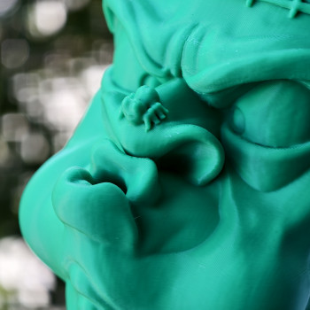 Cadılar Bayramı Şekil Monster Vazo - 3D Baskı Dekor