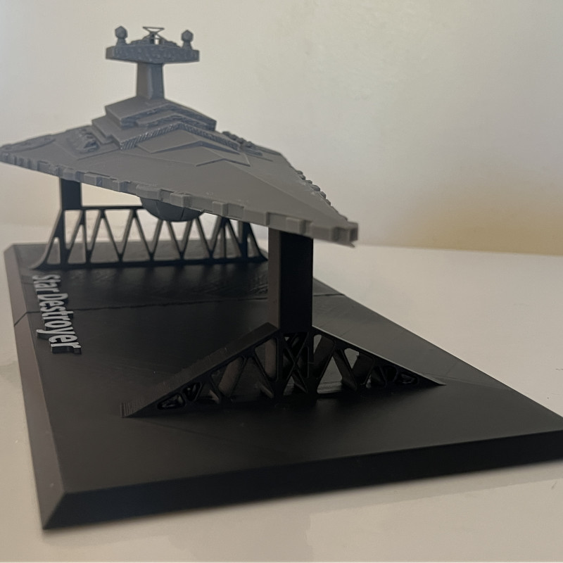 Star Wars Star Destroyer 3D Baskı Heykel - PLA Model