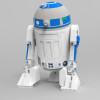 Star Wars R2D2 3D Baskı Robot Modeli - Koleksiyonluk