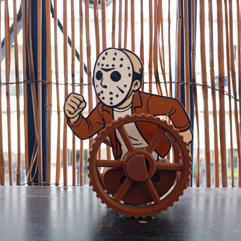 Halloween Film Karakterleri Denge Oyuncakları Seti - 3D Baskı