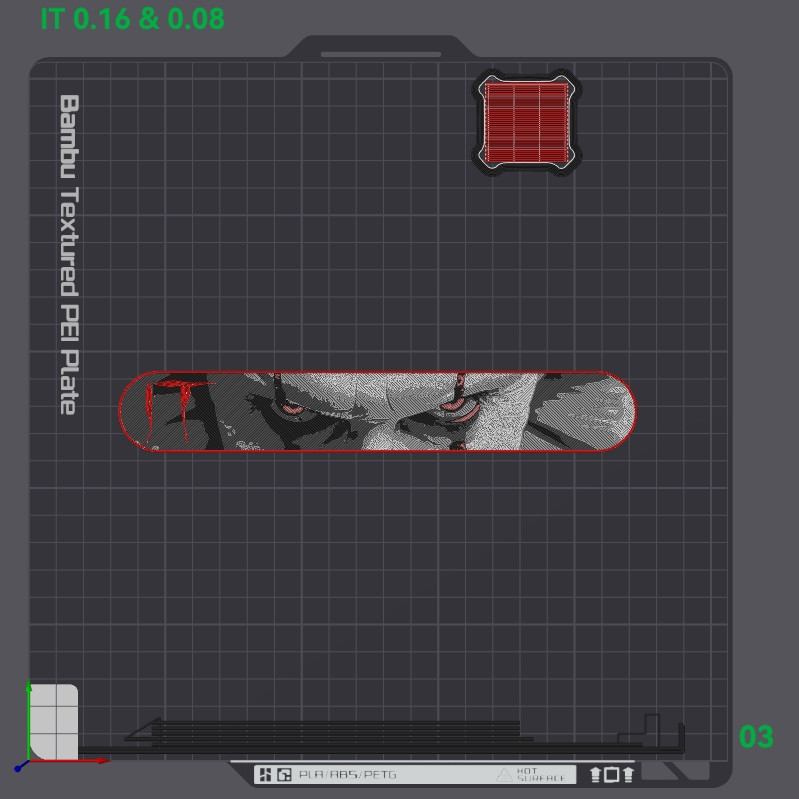 Korku Temalı 3D Baskılı Kitap Ayracı Seti - 4 Farklı Tasarım